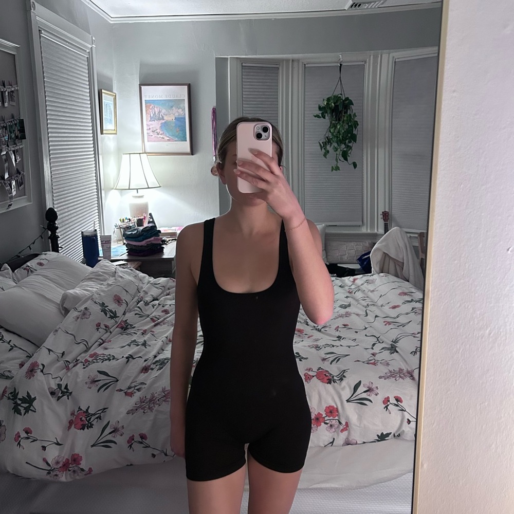 NWOT scrunch workout jumpsuit